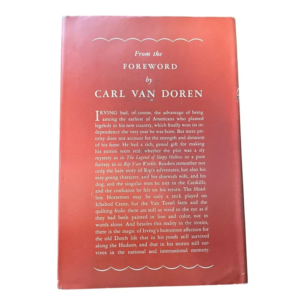 The Sketch Book Washington Irving Literary Classics Book Club Edgard Cirlin Art